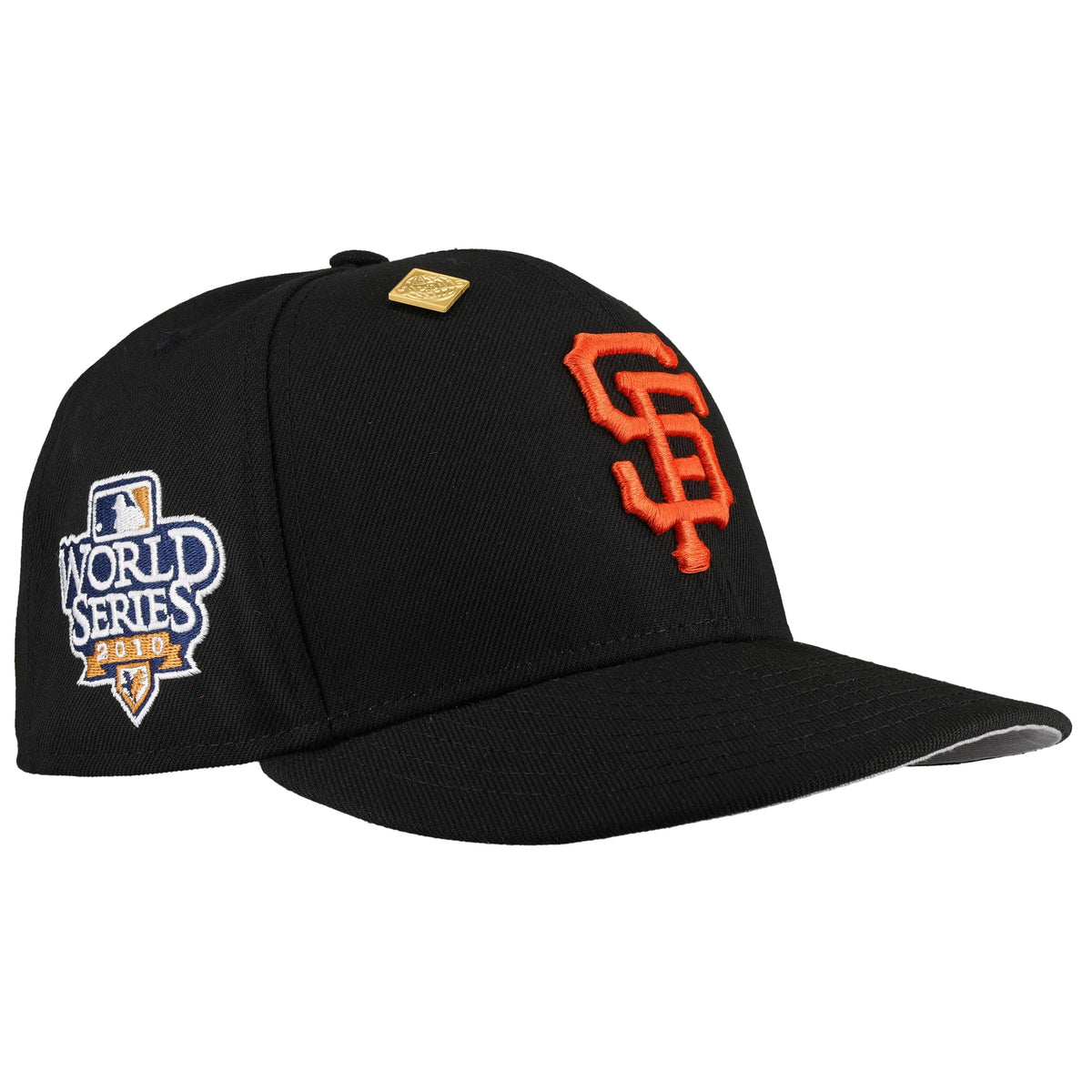 SF Giants Basic Ball Cap, Black/Orange/Black