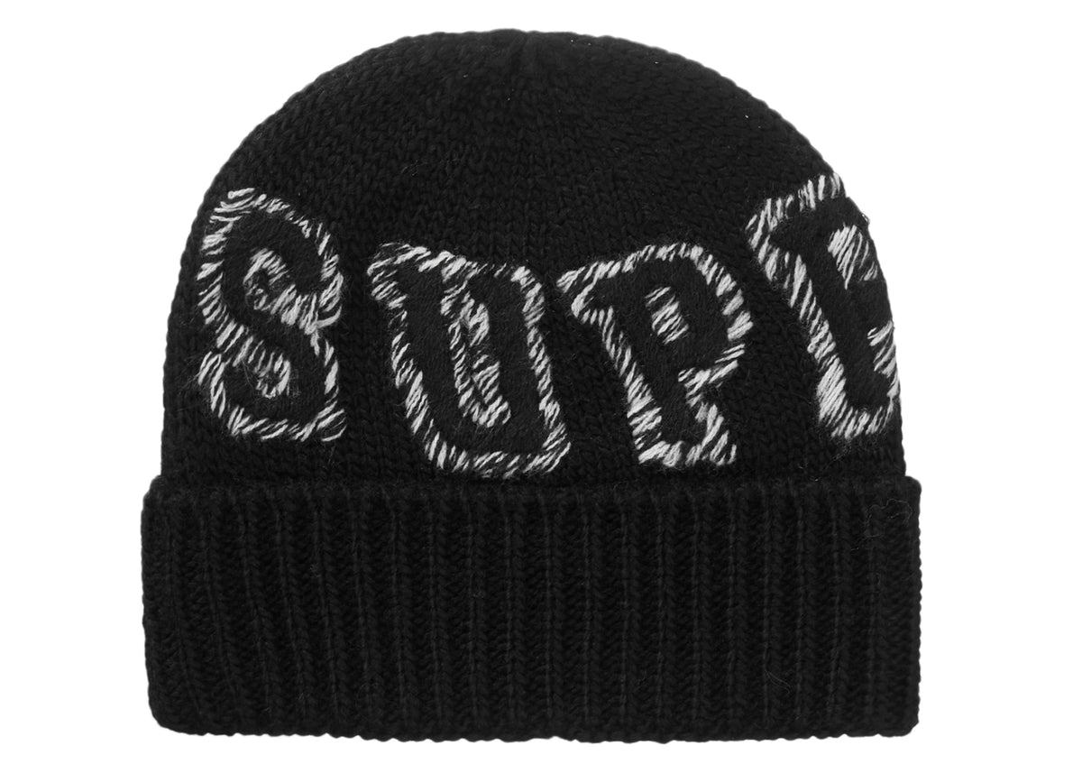 Supreme Twist Beanie Black