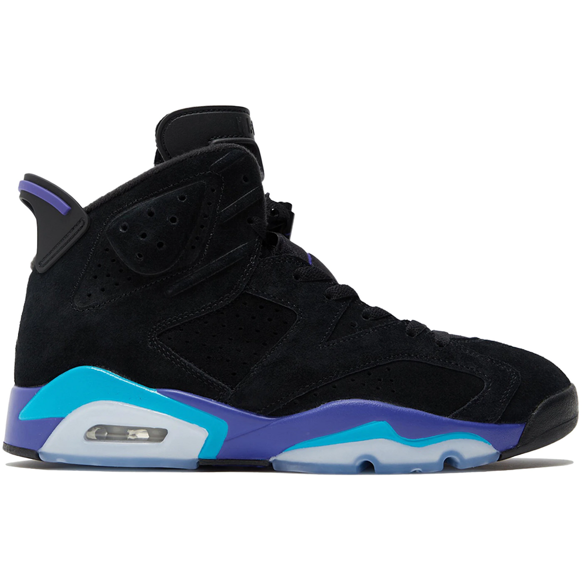 Jordan retro 6 shop black and blue