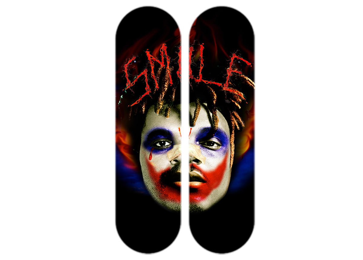 Juice WRLD x XO x VLONE Joker Skateboard Deck Set LacedUp