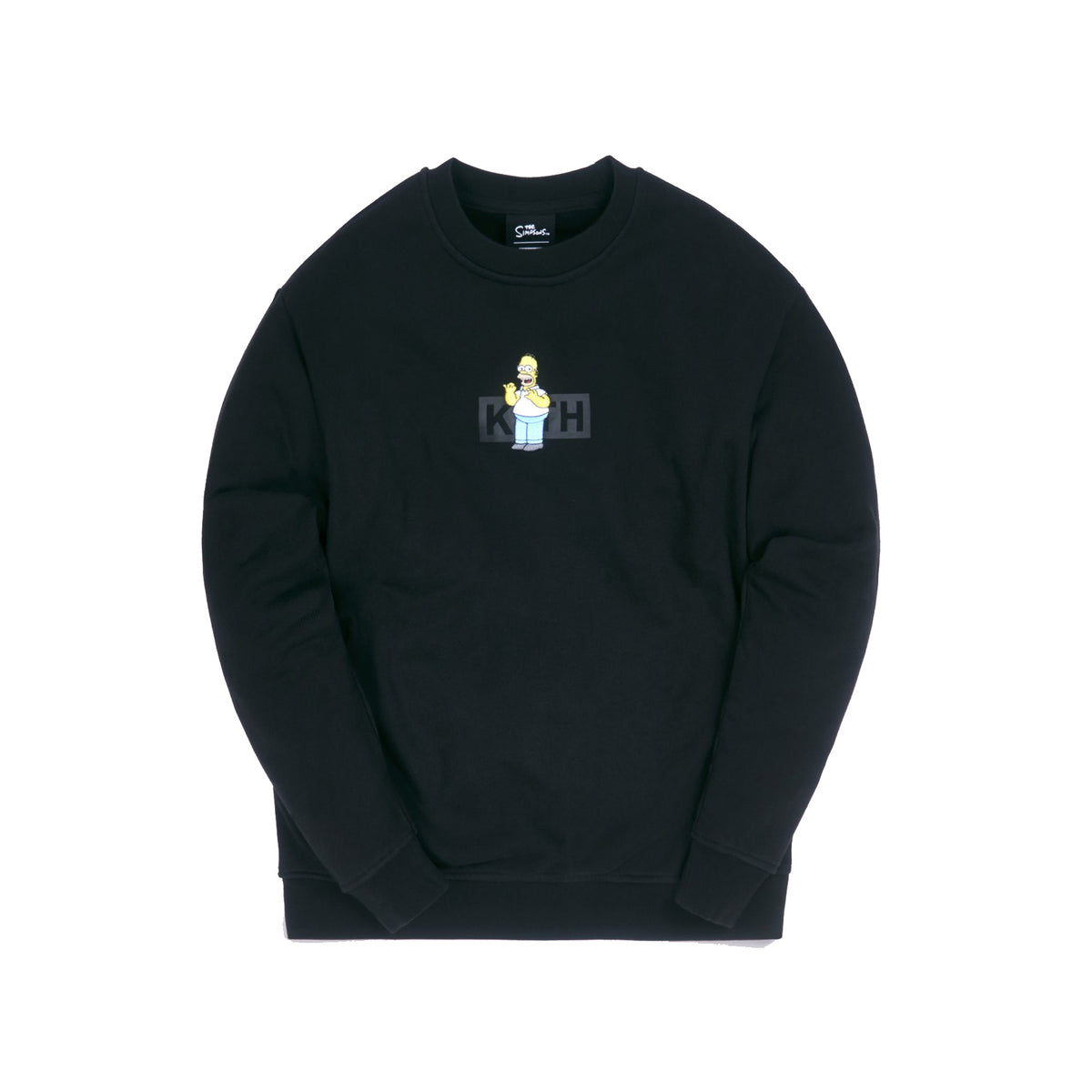 Kith x The Simpsons Homer Box Logo Crewneck Black – LacedUp