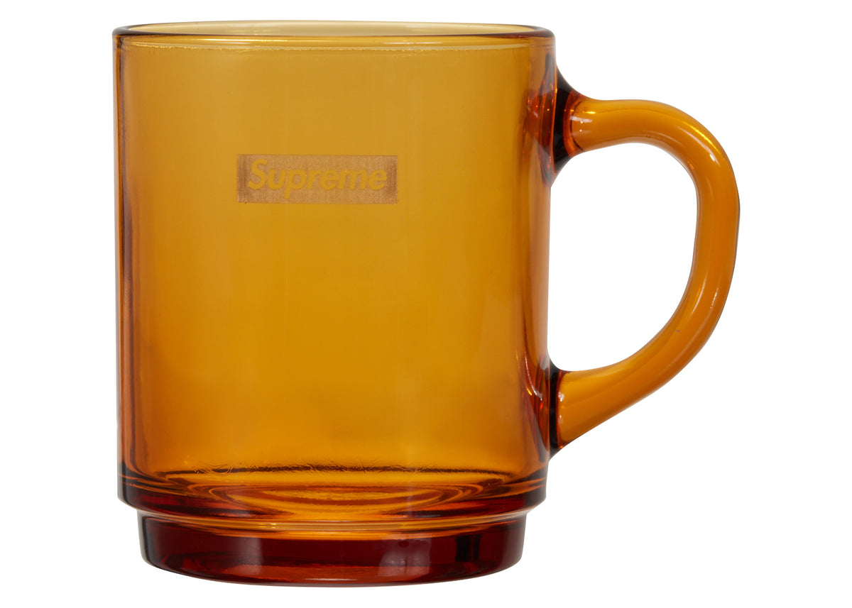 supreme duralex glass mugs ４個 box dunk-