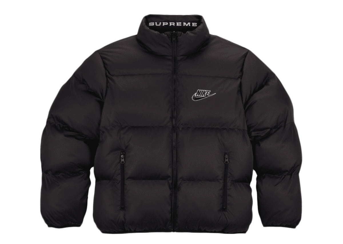 Supreme Nike Reversible Puffy Jacket Black – LacedUp