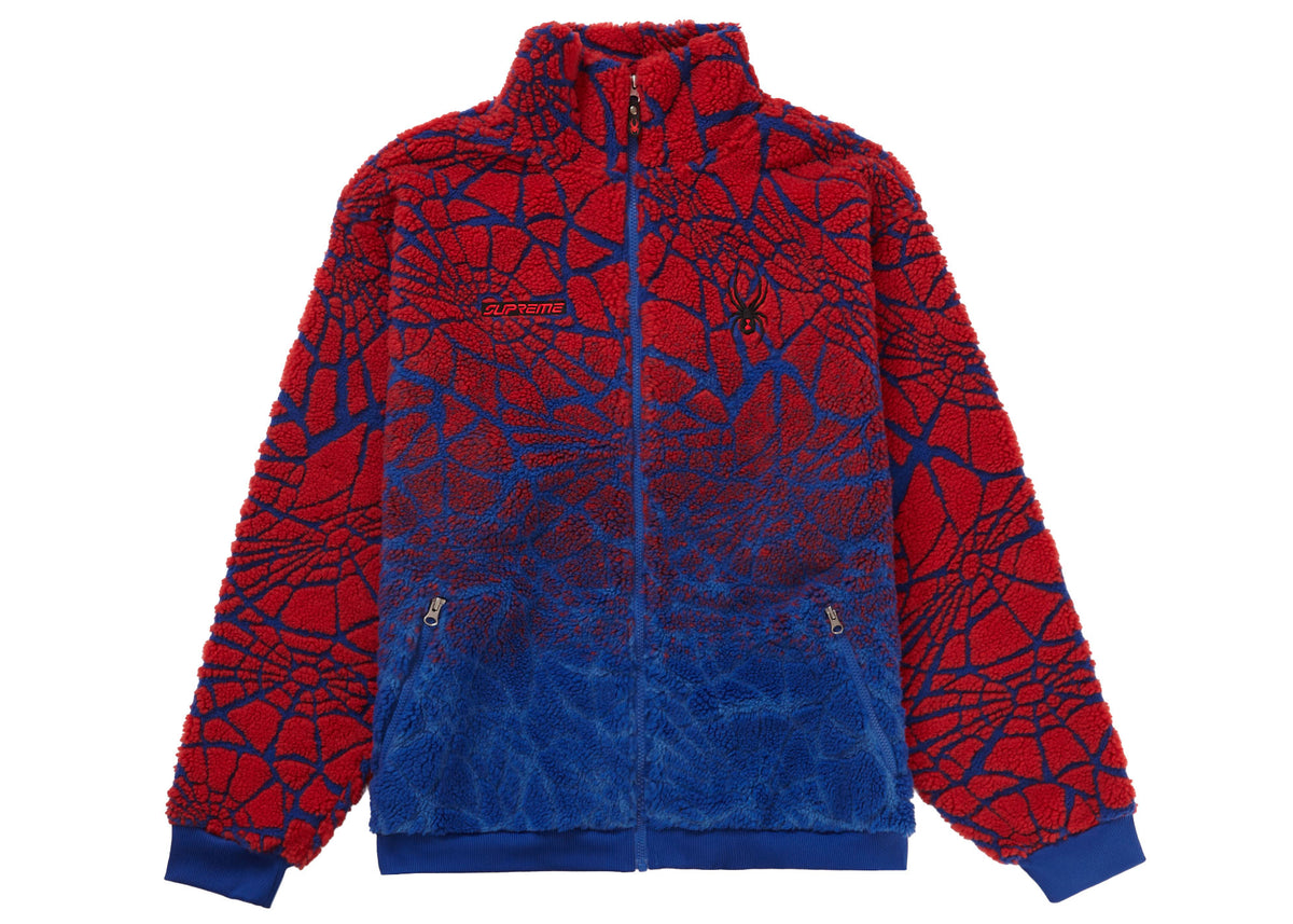 Supreme Spyder Web Polar Fleece Jacket Royal – LacedUp