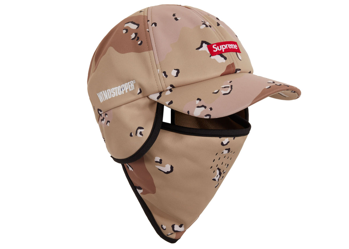 Supreme WINDSTOPPER Facemask 6-Panel Chocolate Chip Camo