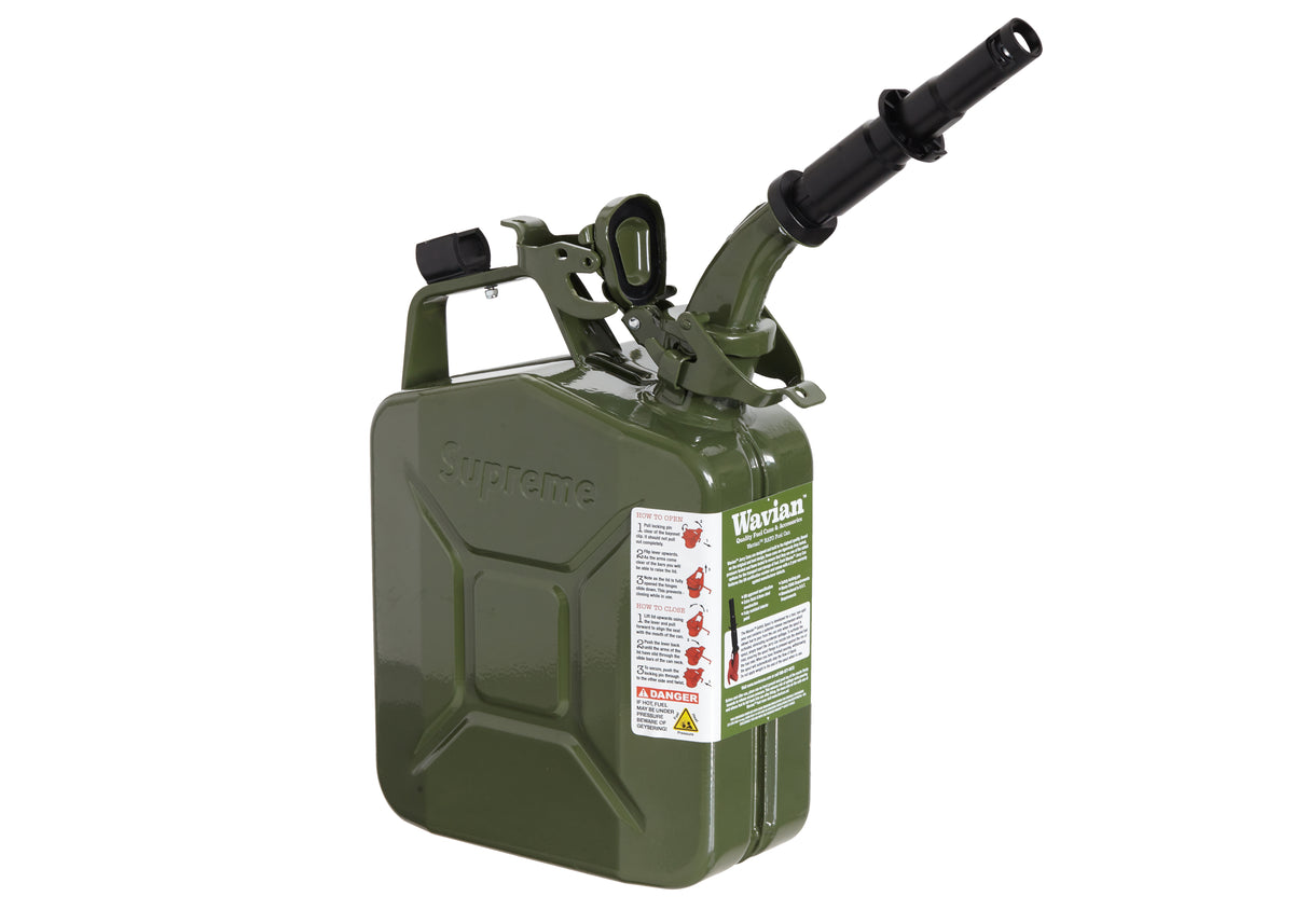 Supreme Wavian 5L Jerry Can Green – LacedUp