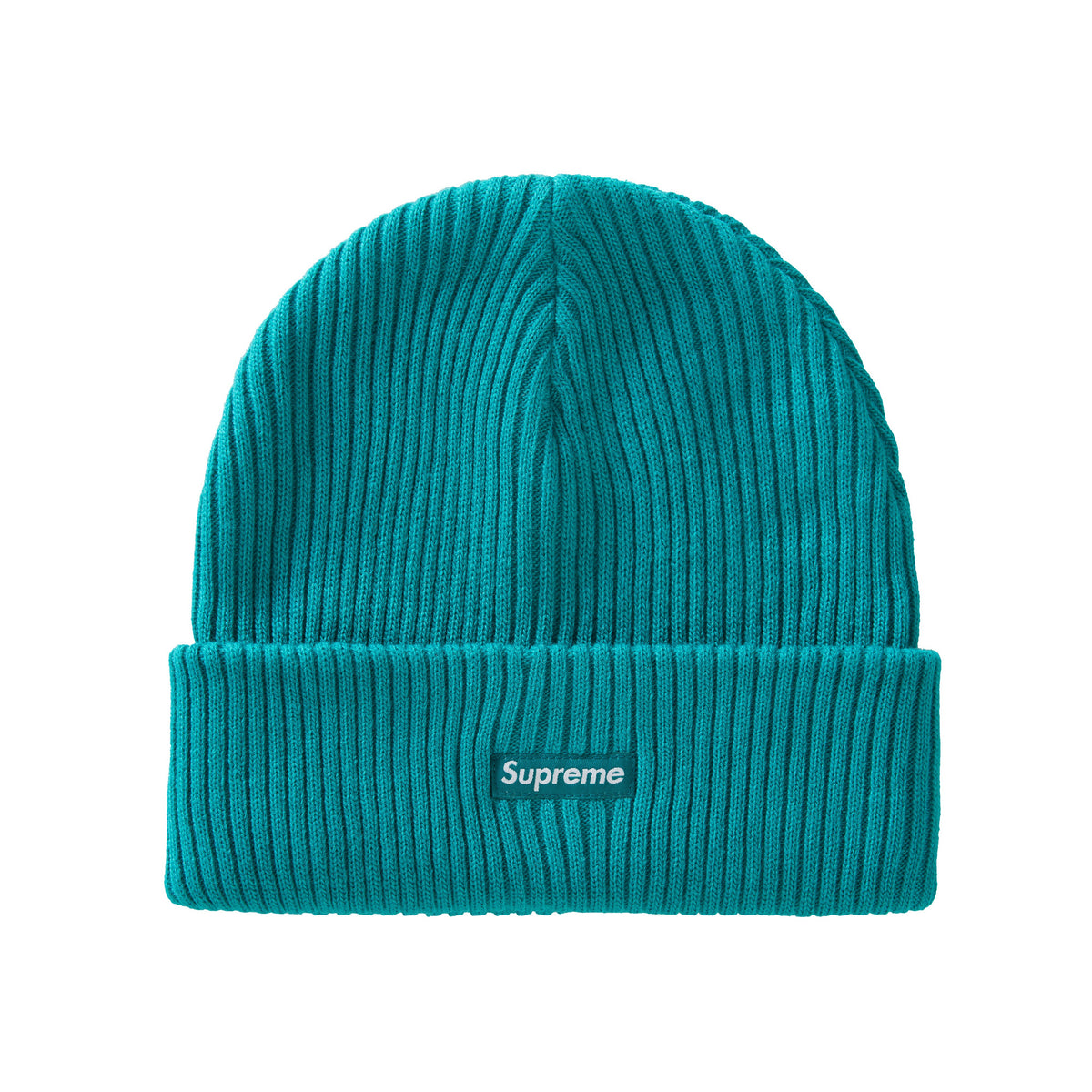 Supreme Wide Rib Beanie Teal – LacedUp