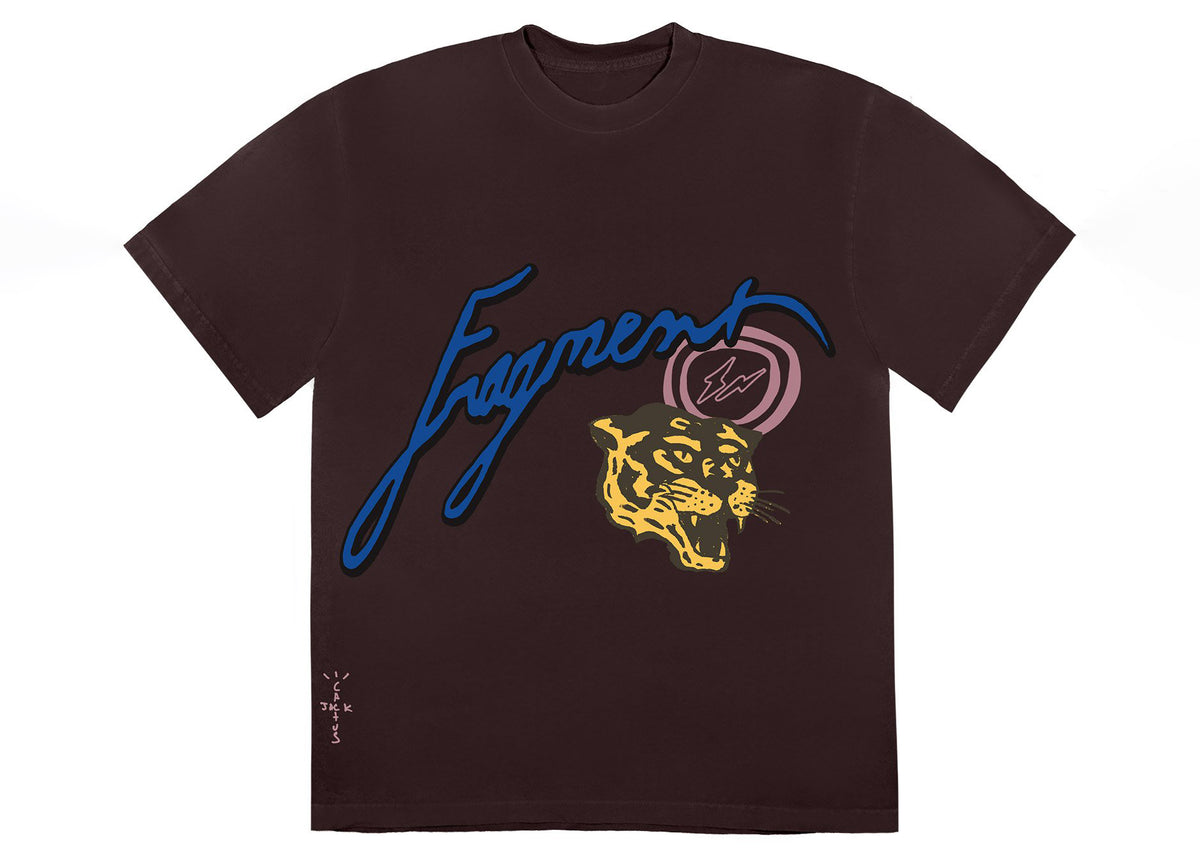 Travis Scott Cactus Jack For Fragment Icons Tee Brown – LacedUp