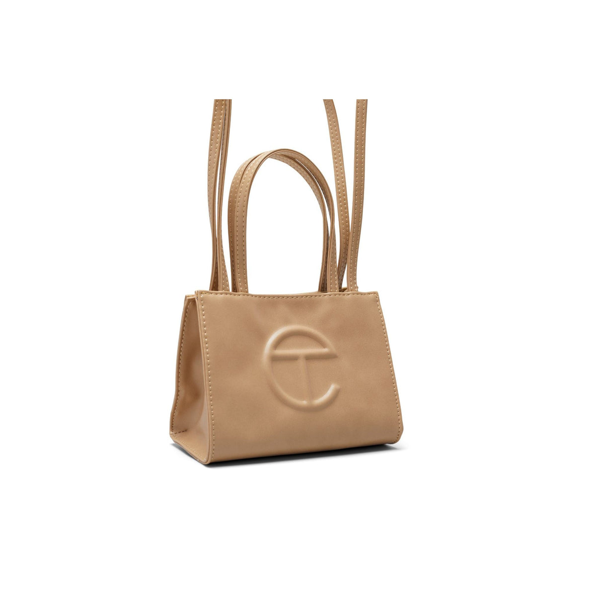 Telfar Shopping Bag Small Cream