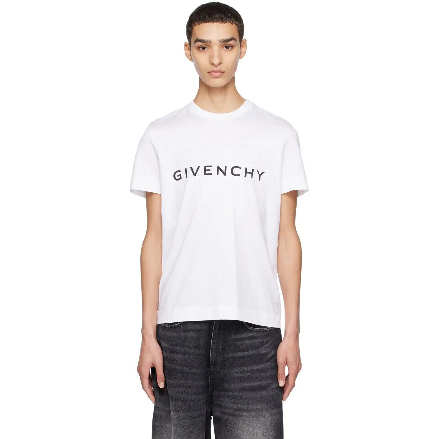 Off White Unfinished S/S Over T-Shirt (White) – LacedUp