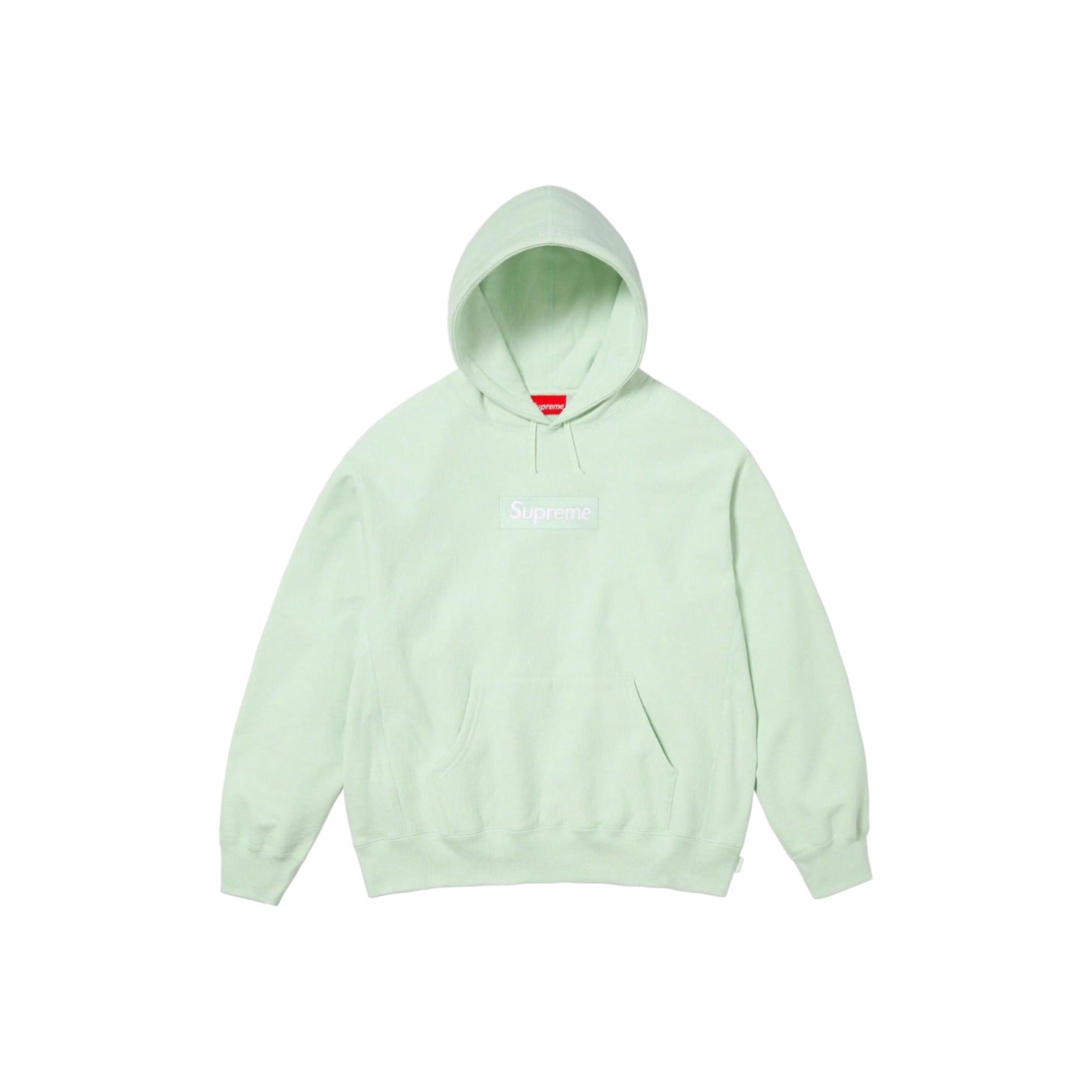 Supreme Box Logo Hooded Sweatshirt Mint FW23