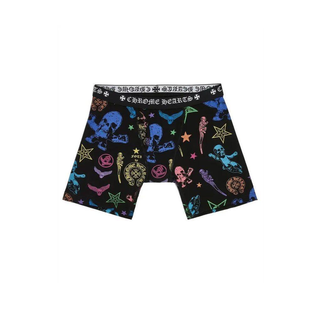 Chrome Hearts Matty Boy Flames Bike Shorts White – LacedUp