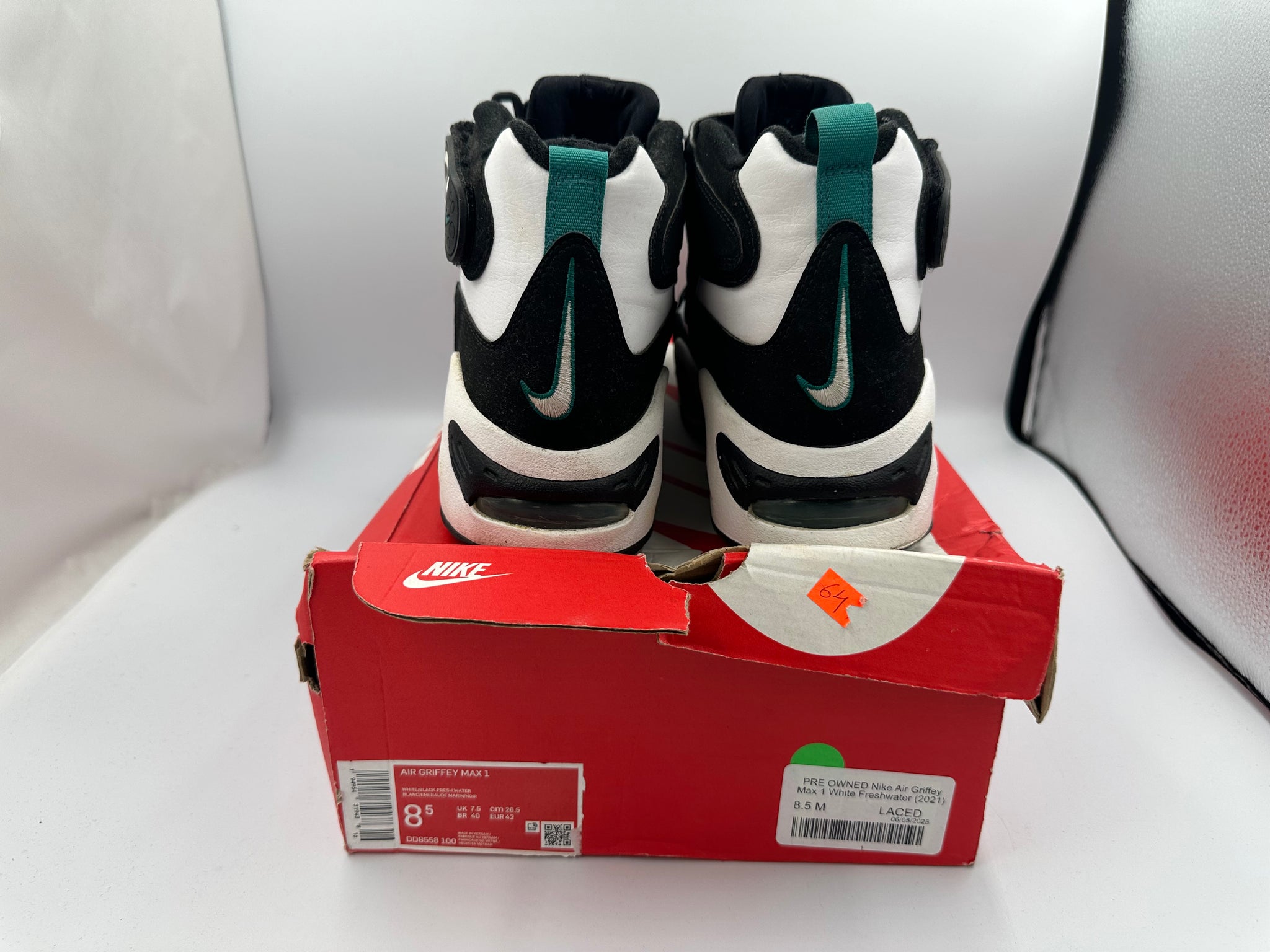 Nike Air Griffey Max 1 Freshwater 2021 8.5m shoes Nike Air Griffey Max 1  main image 2