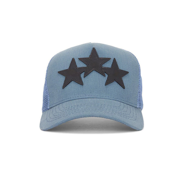 AMIRI Fashionable Star Embroidered Sun Hat-Blue AMIRI | Accessories | Amiri Fashionable Star Embroidered Sun  main image 3