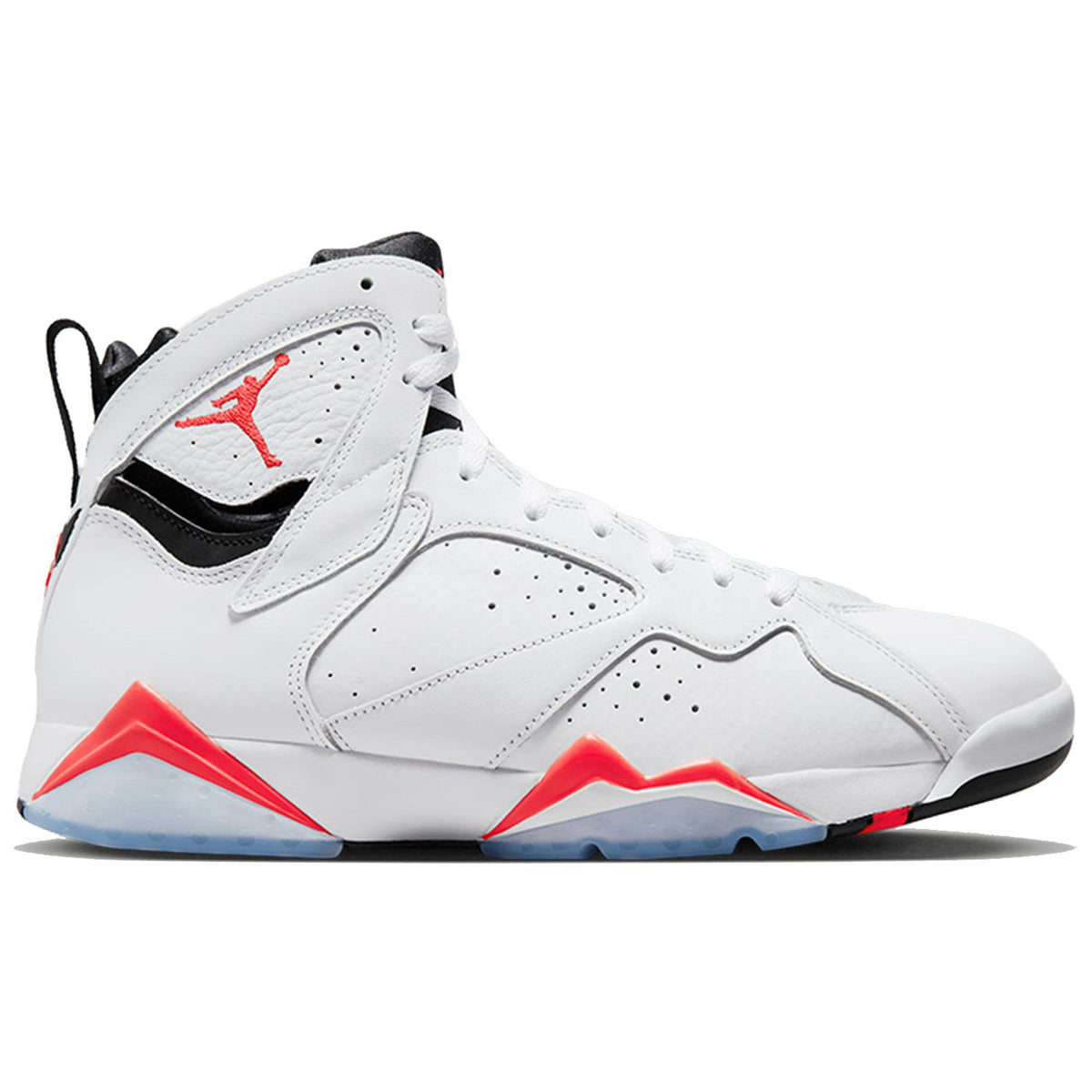 Air Jordan Retro 7 White Infrared LacedUp