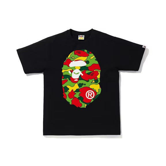 Bape Multi deals Camo Big Head Tee