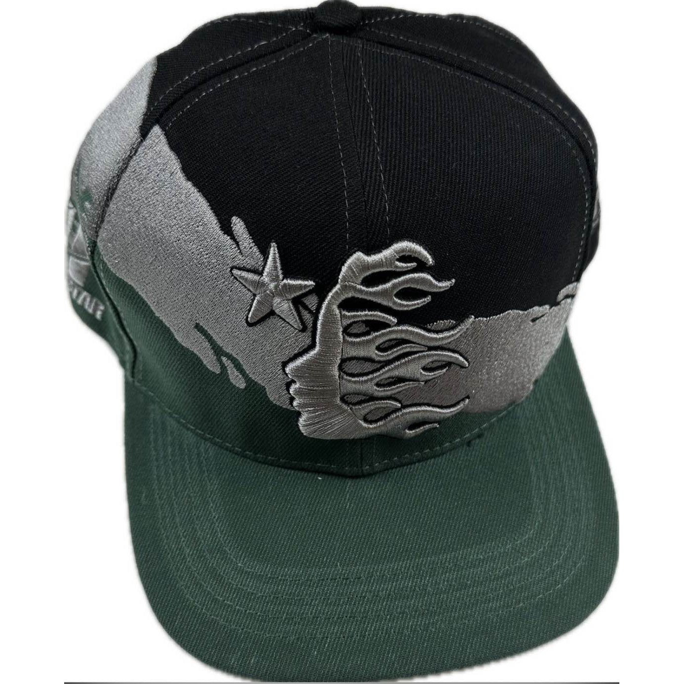 希少 海外限定 HELLSTAR OG GREEN SNAP BACK CAP Buy Hellstar Cheetah Print Snapback Hat 'Green' - HSCH0964