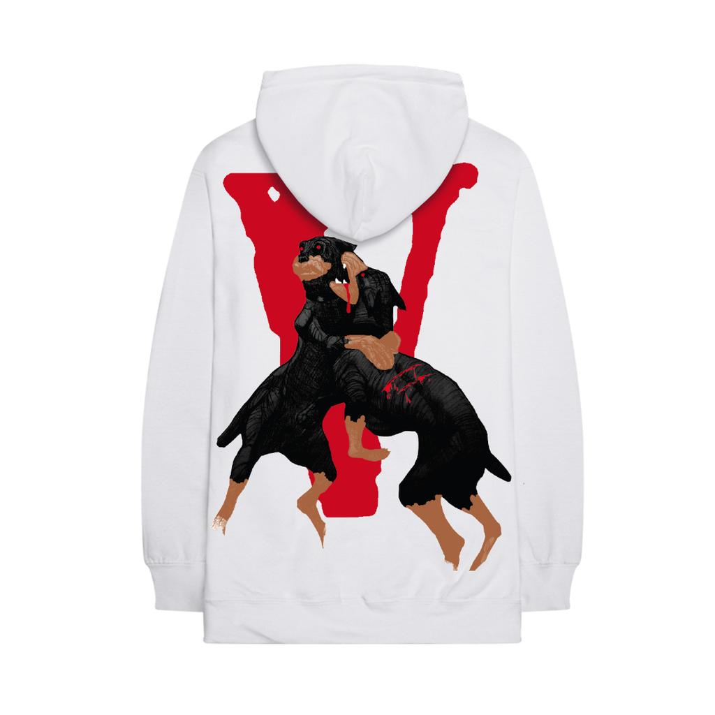 City morgue x vlone discount dogs hoodie stores