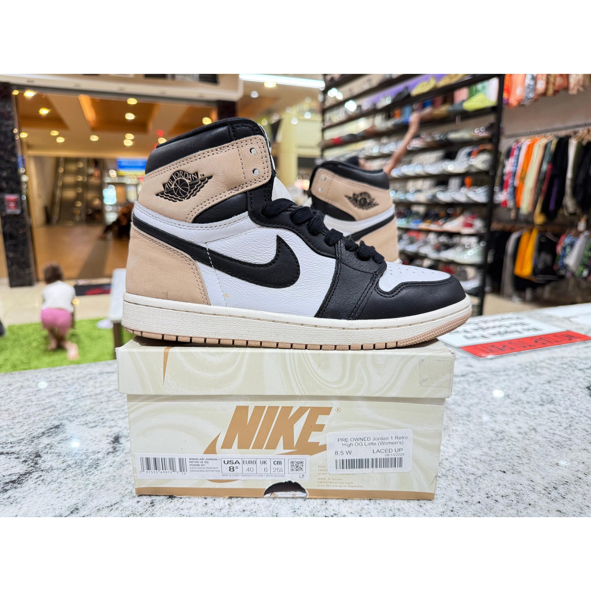 PRE OWNED Jordan Retro High OG Latte (Women's) – LacedUp