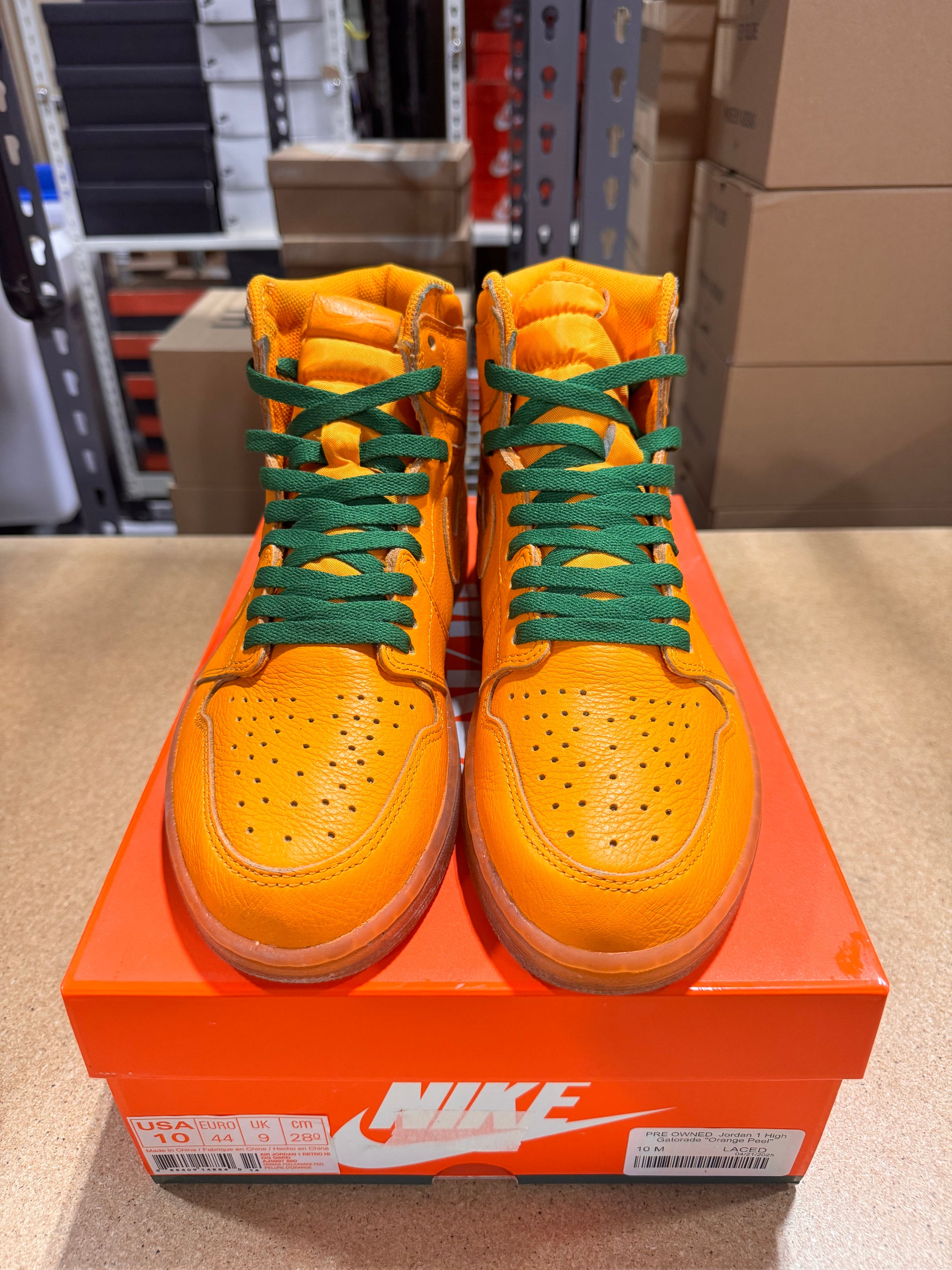 PRE OWNED Jordan High Gatorade 