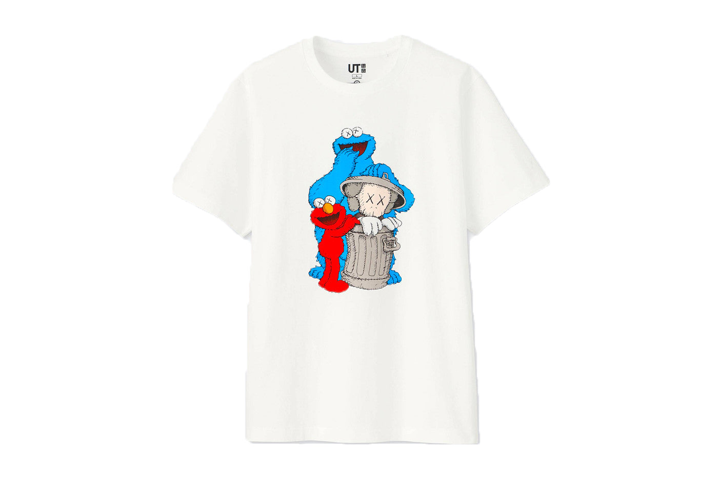 KAWS x Uniqlo Pink BFF Tee (US Sizing) White – LacedUp