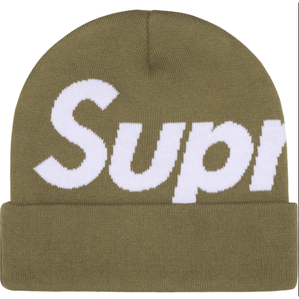 supreme big logo beanie Slate ビーニー 青 ブルー Supreme Big Logo Beanie slate スレート 新品