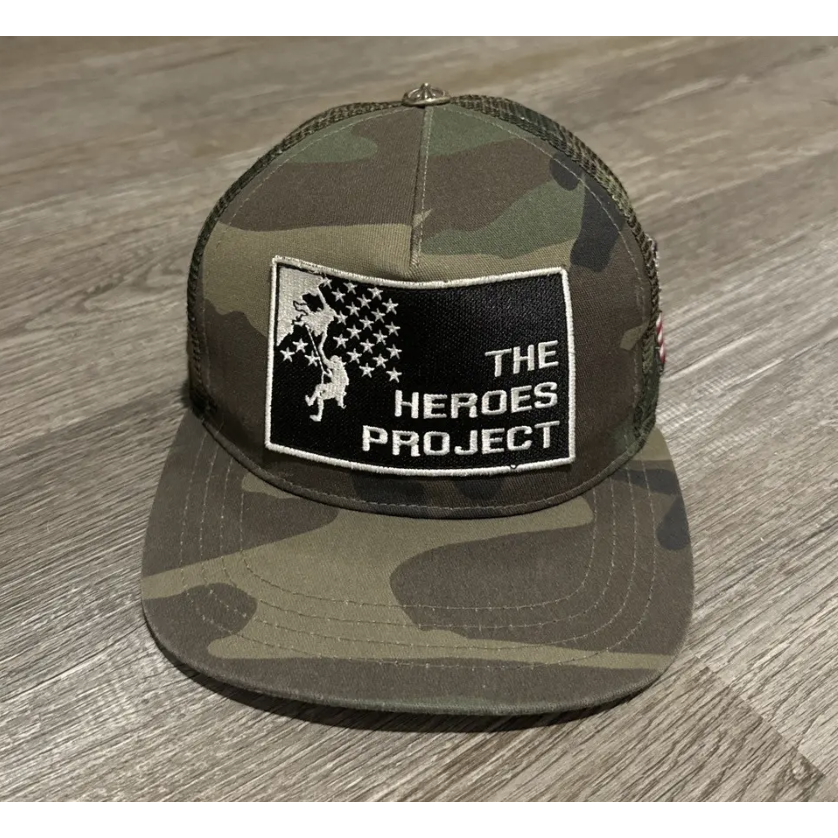 Chrome Hearts The Heroes Project Trucker – LacedUp Chrome Hearts The Heroes Project Trucker – LacedUp