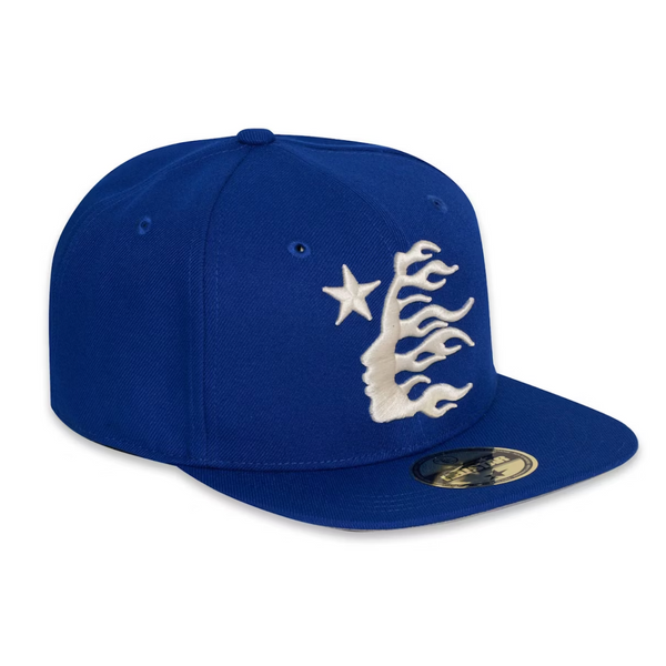 Hellstar Baseball Fitted Hat Blue – LacedUp