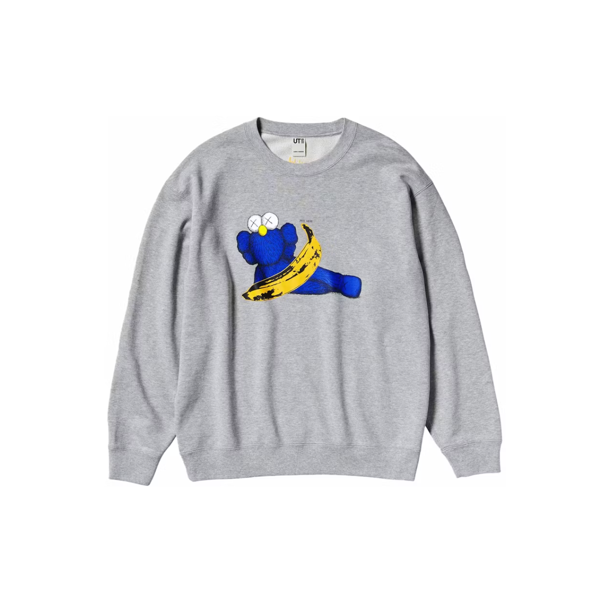 KAWS x Uniqlo Warhol Kids' Graphic Banana Sweatshirt (Full Set