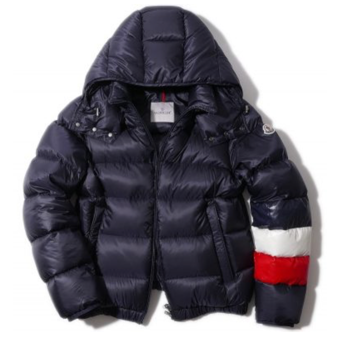 Moncler Navy Willim Giubbotto Down Puffer Jacket – LacedUp