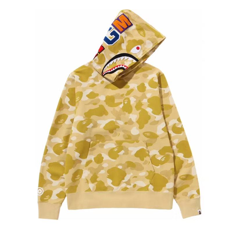 BAPE COLOR CAMO SEPARATE SHARK FZ HOODIE (Red/Black) – LacedUp