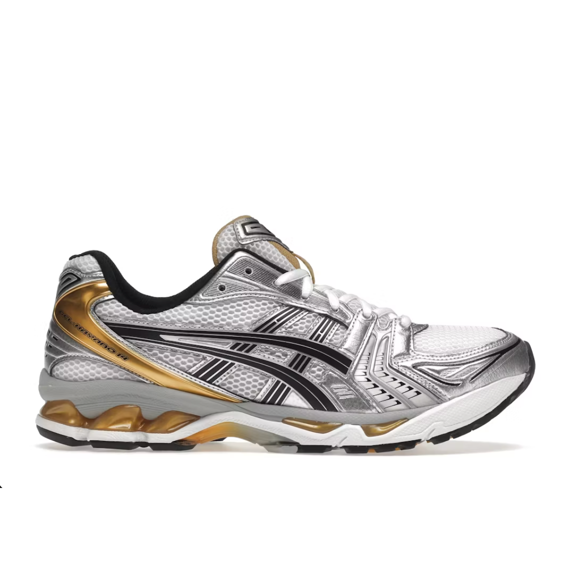 ASICS GEL-Kayano 14 White Cream Gold (Women's) – LacedUp