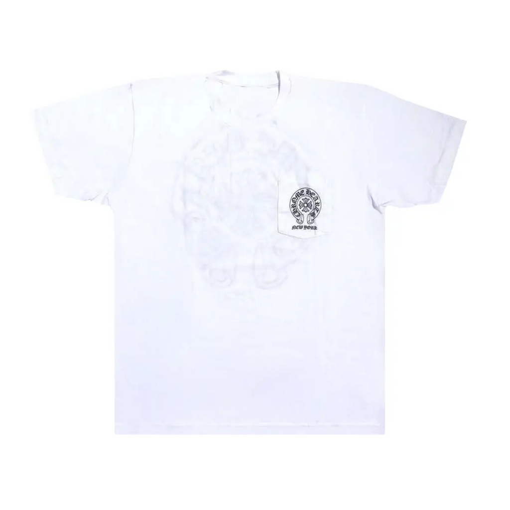 Chrome Hearts Neck Logo Love You Pocket Long Sleeve Tee Shirt