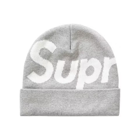 Supreme New Era Box Logo Beanie (FW24) Heather Grey – LacedUp