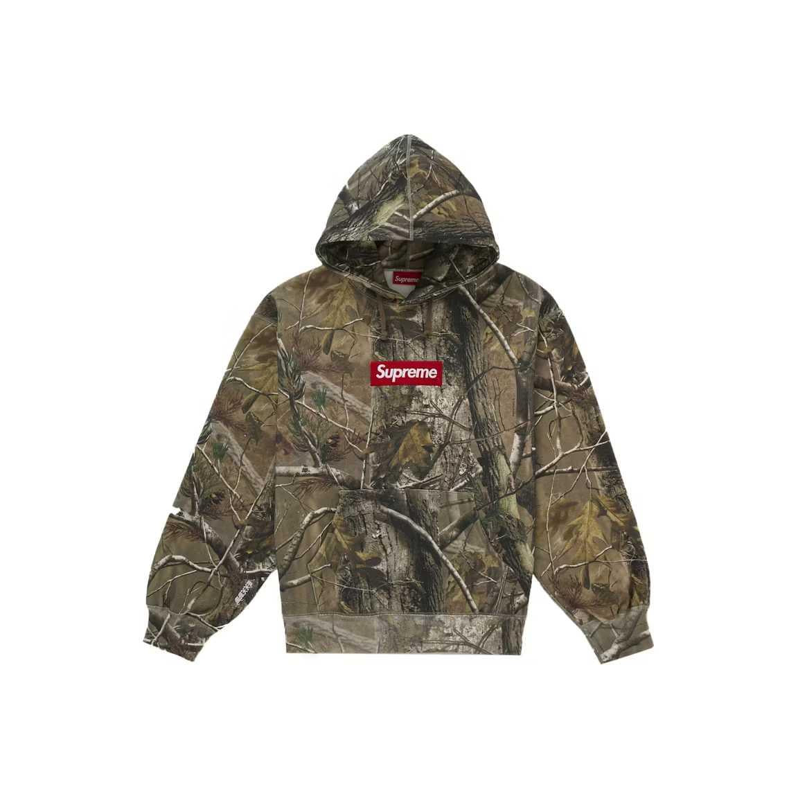Supreme Box Logo Hooded Sweatshirt Gray Camo FW23 – LacedUp