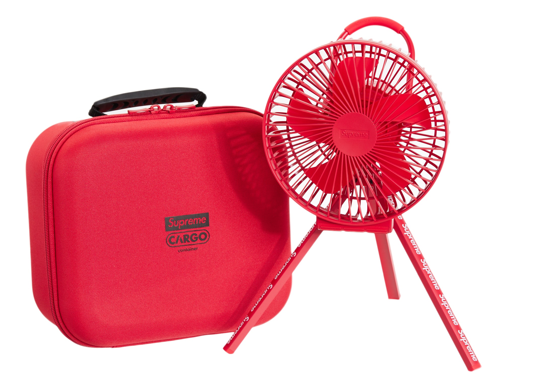 Supreme Cargo Container Electric Fan Red – LacedUp