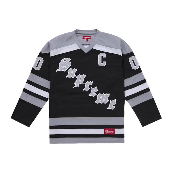 Supreme Fire & Ice Hockey Jersey Black – LacedUp