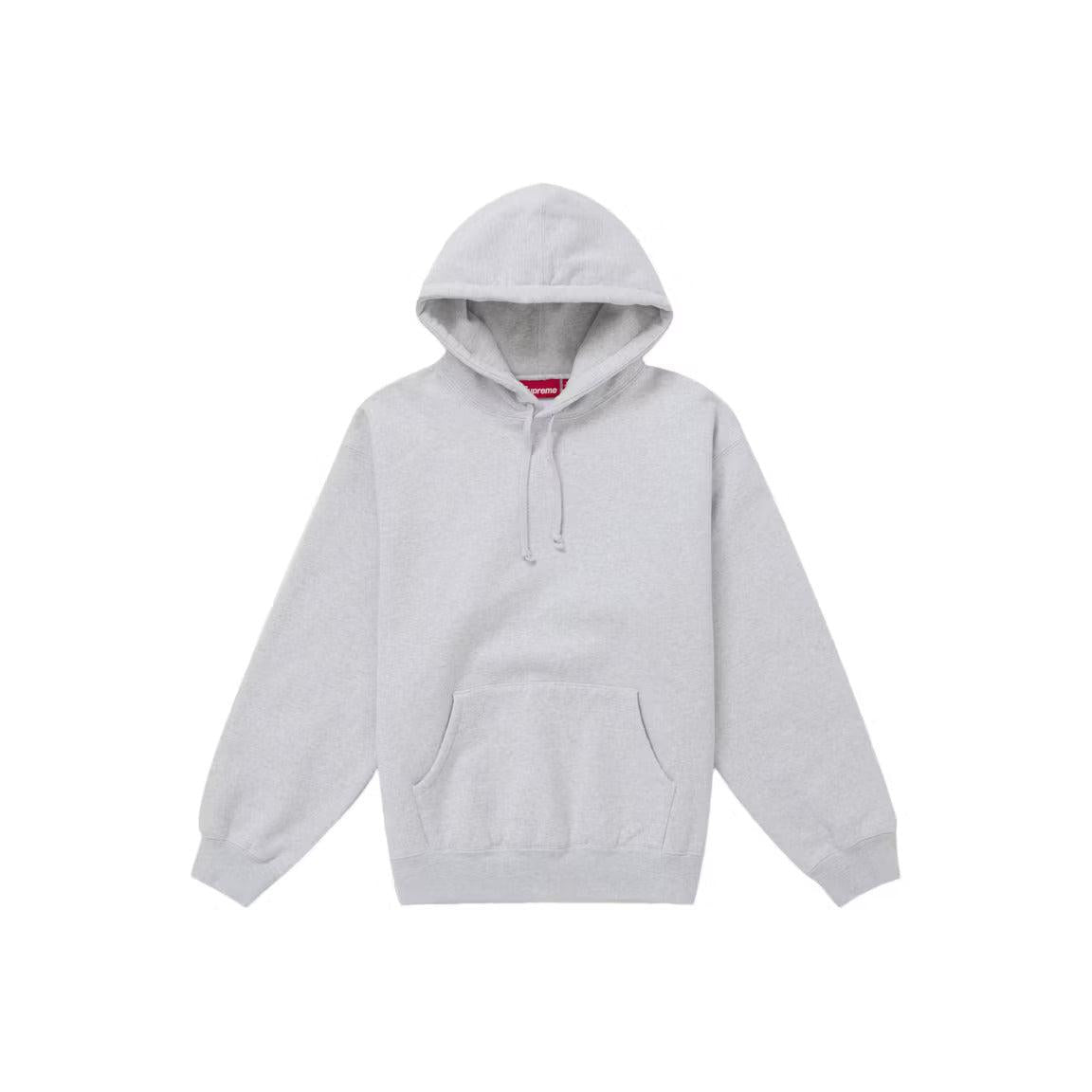 Supreme Frayed Hooded Sweatshirt Heather Grey – LacedUp 