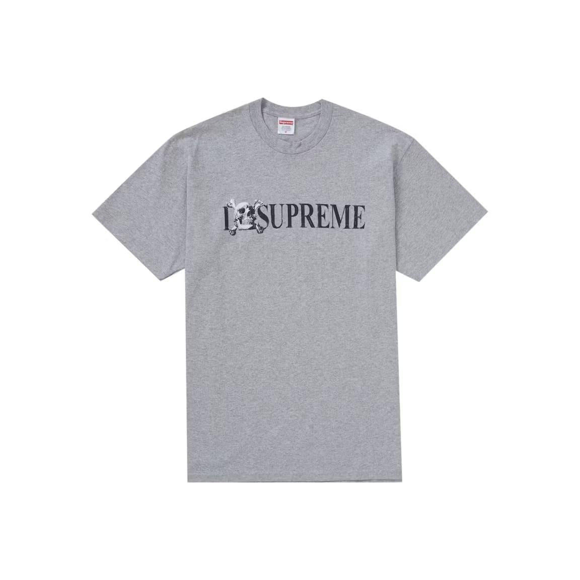 Supreme Girls Tee (FW25) Heather Grey – LacedUp