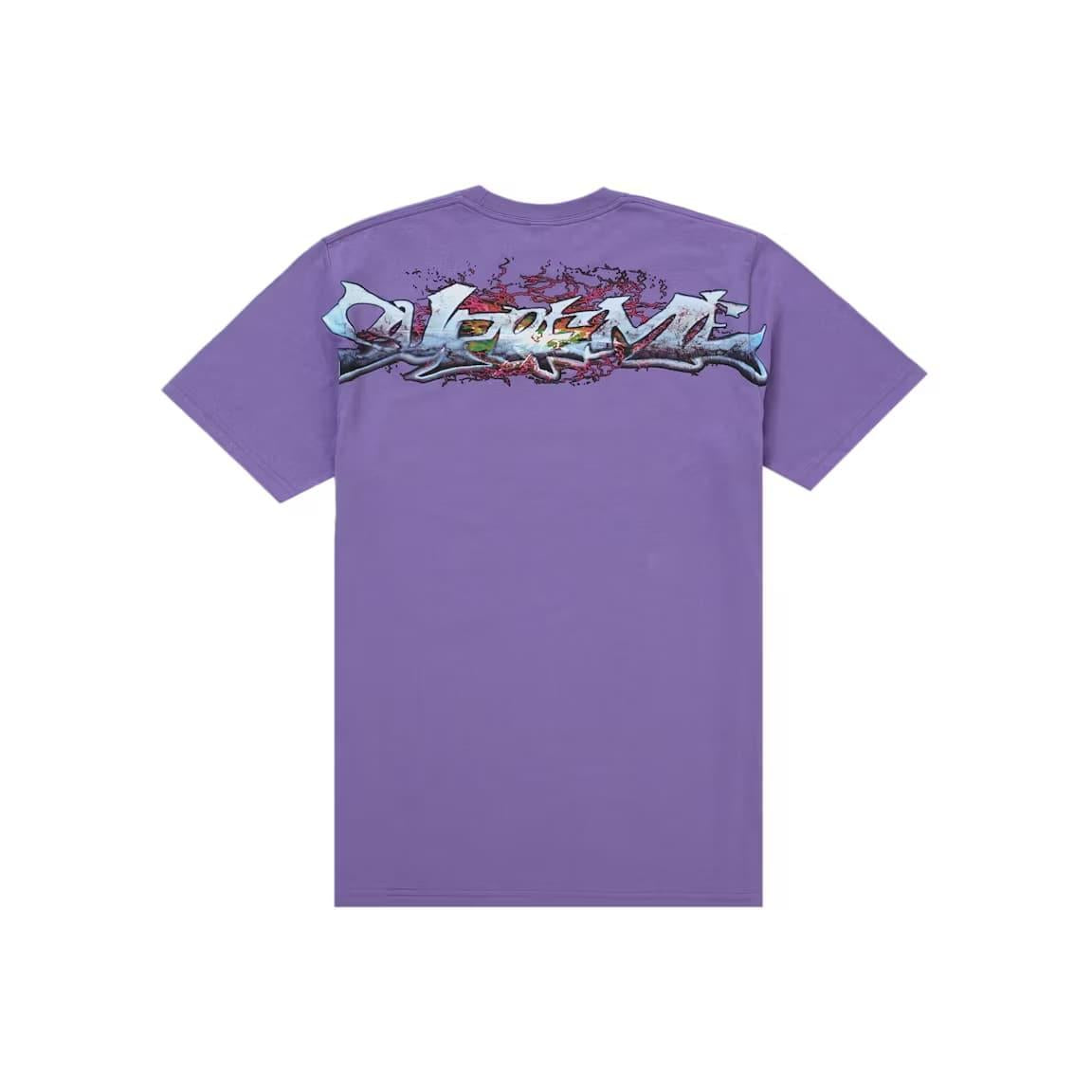 Supreme Tag Tee Purple – LacedUp