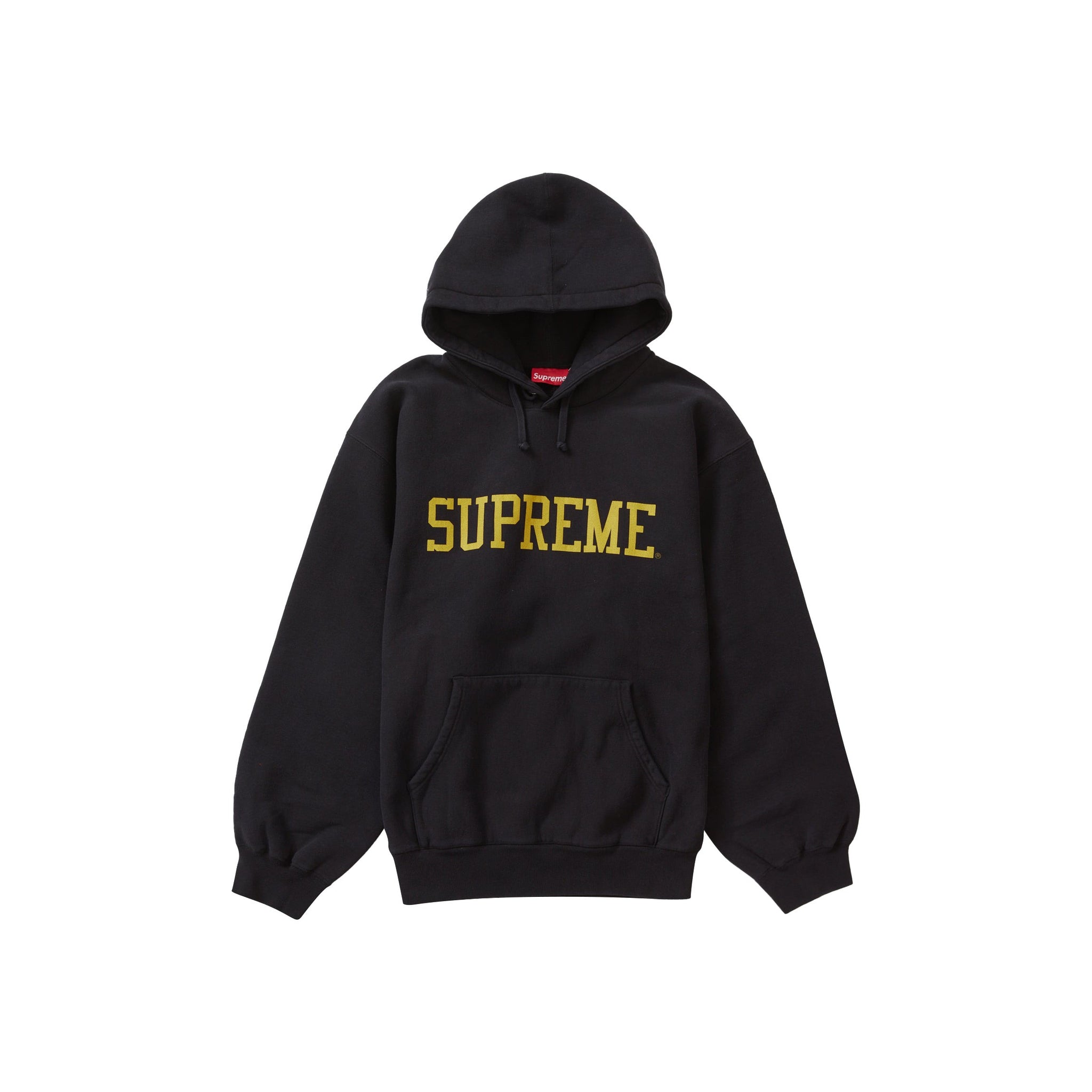 Supreme Varsity Hooded Sweatshirt Black – LacedUp