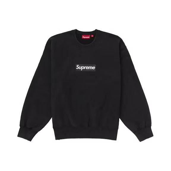 トップス Supreme washed box logo crewneck black Supreme Washed Box Logo Crewneck Black Men's - SS25 - US