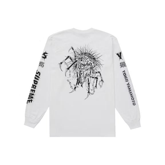 トップス Supreme Y's Yohji Yamamoto L/S Tee Black Supreme Y's by Yohji Yamamoto L/S Tee Black – LacedUp
