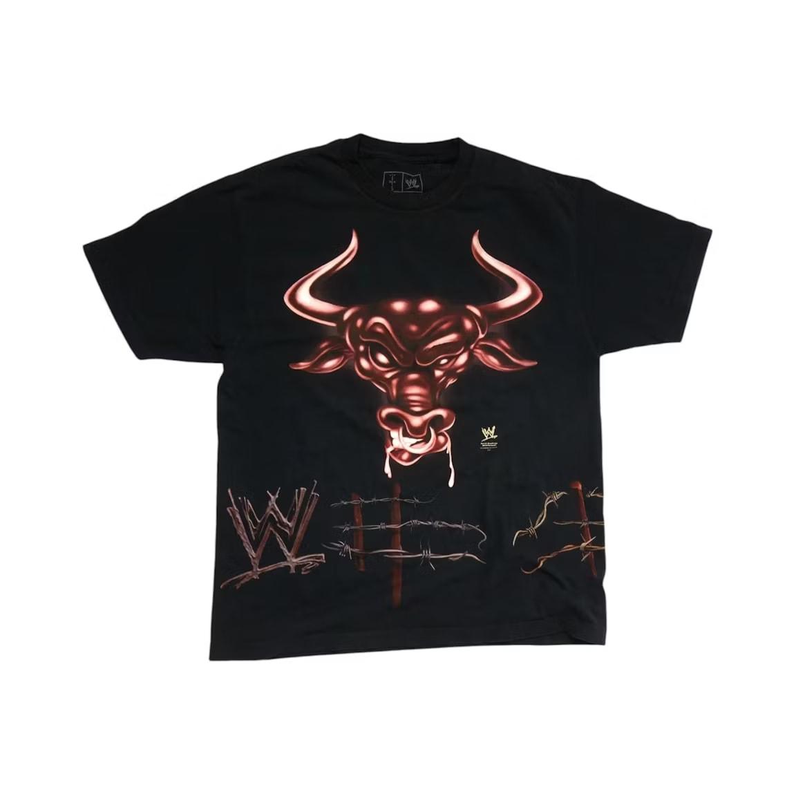 トップス Cactus Jack x WWE Know Your Role Tee Travis Scott x WWE Know Your Role The Rock Tee Black – LacedUp