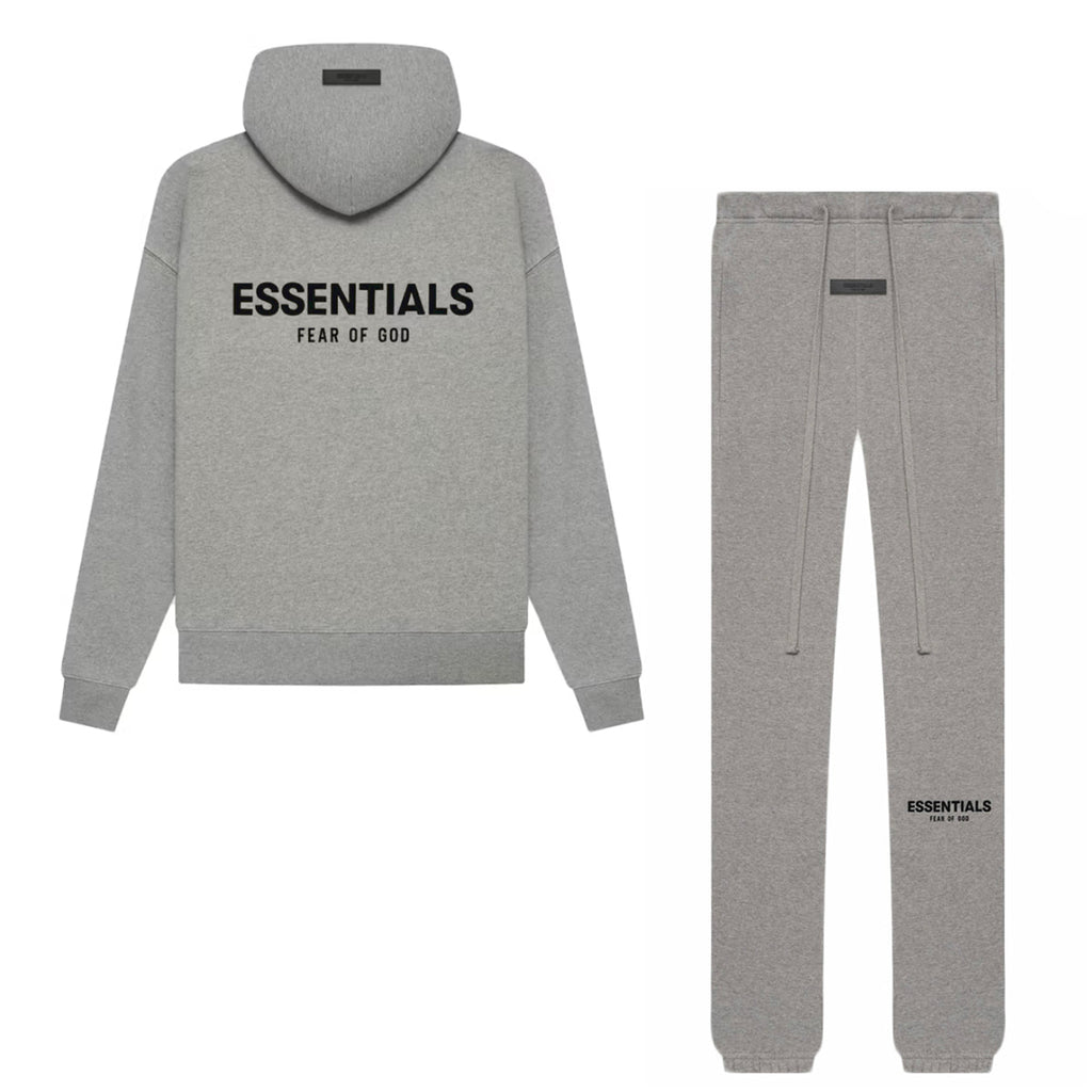 Felpa Essentials Fear Of God NUOVA Felpa Con Cappuccio Fear Of God Essentials Grigio Avena Scuro Fear Itself Felpa Essentials Fear Of God NUOVA Felpa Con Cappuccio Fear Of God Essentials Grigio Avena Scuro Fear Itself