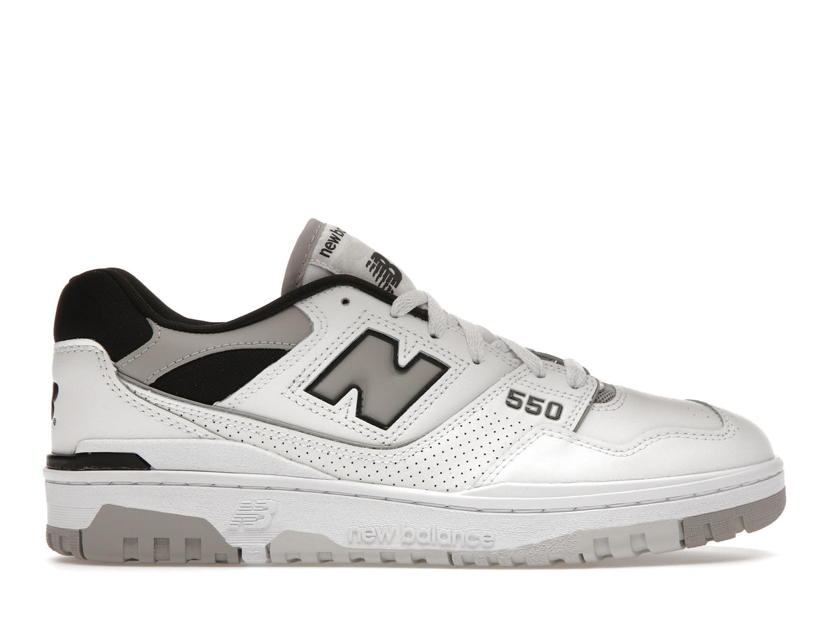 New Balance 550 White Concrete Black – LacedUp