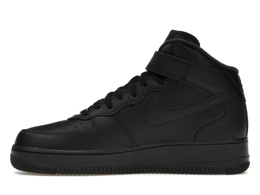 Nike Air Force Mid Supreme Black – LacedUp