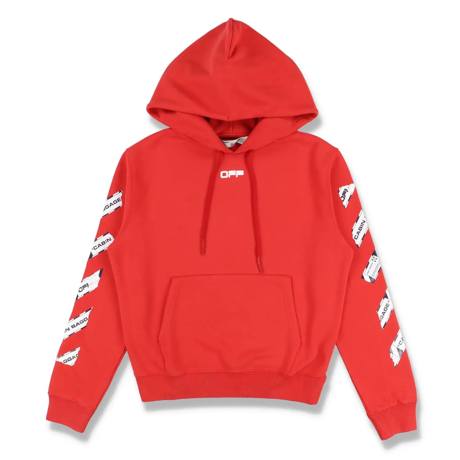 Off white airport tape hoodie hotsell