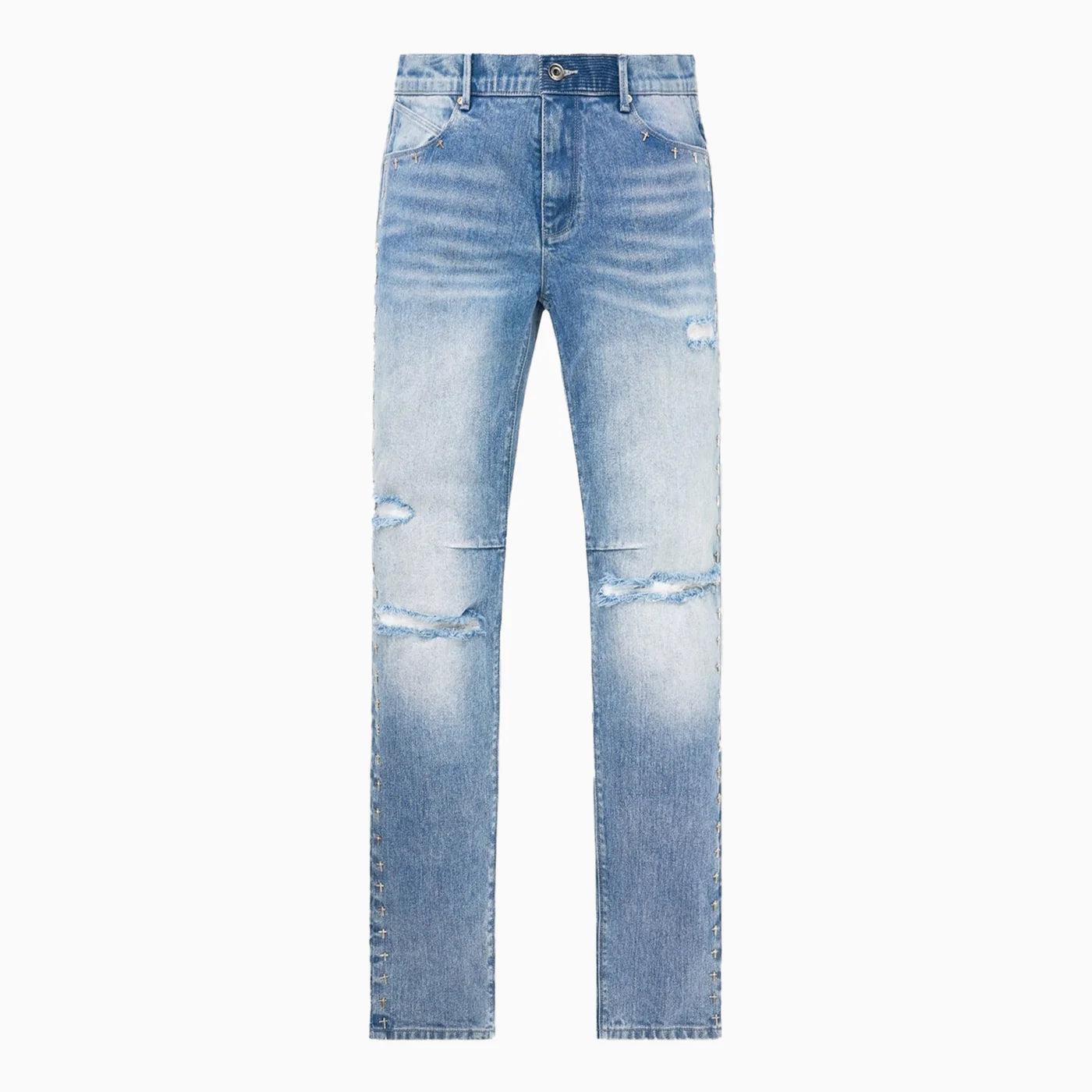 RTA Bryant Ripped Jean (Medium Blue) – LacedUp