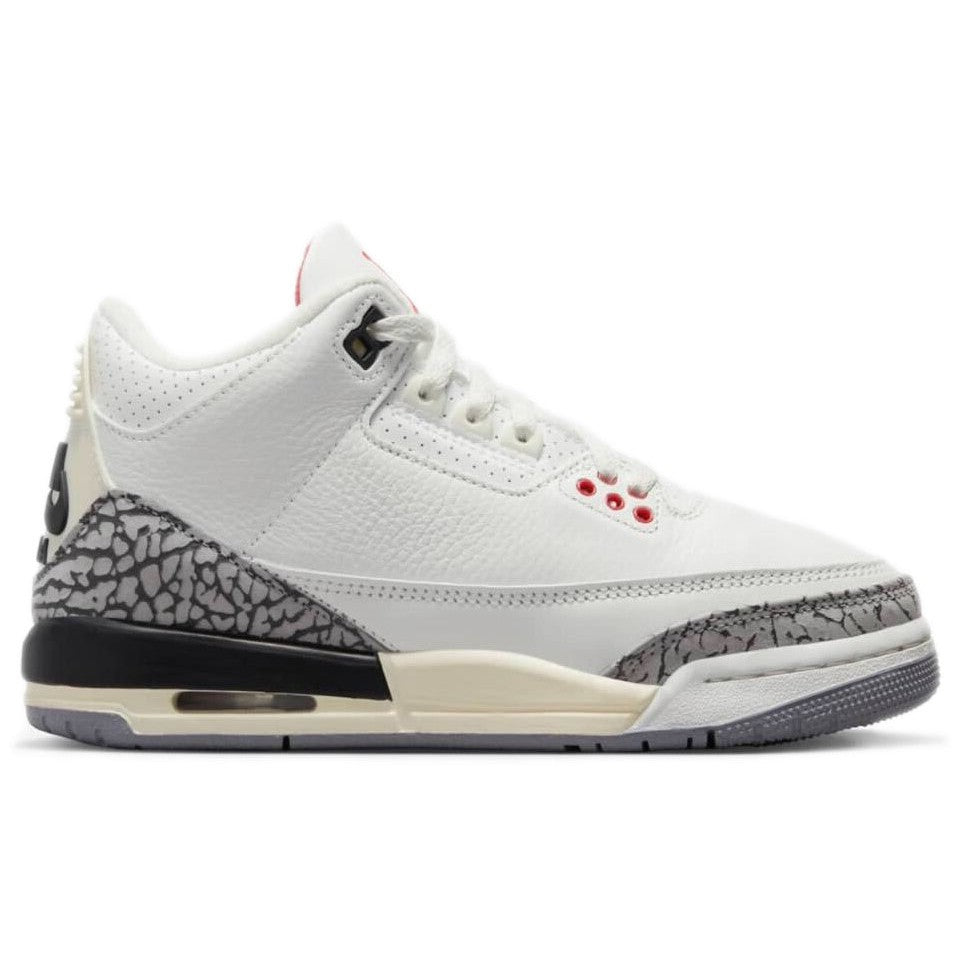 Air Jordan Retro 3 White Cement Reimagined (GS) â LacedUp